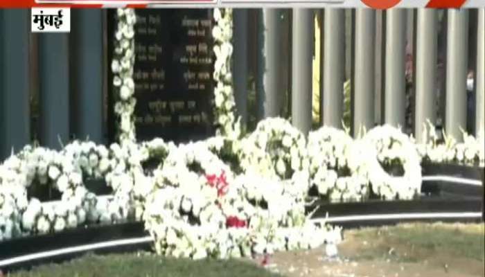 Mumbai CM Uddhav Thackeray Pays Homage To 26-11 Terrorist Attack Martyrs