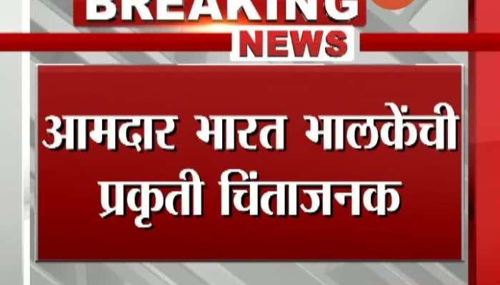 Pune NCP Chief Sharad Pawar Meet MLA Bharat Bhalke After Admitting To Rubi Hospital