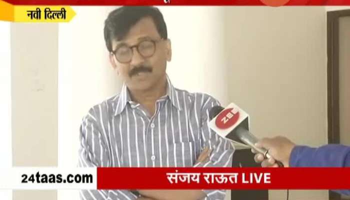 New Delhi Shivsena MP Sanjay Raut On Farmers Agitaion