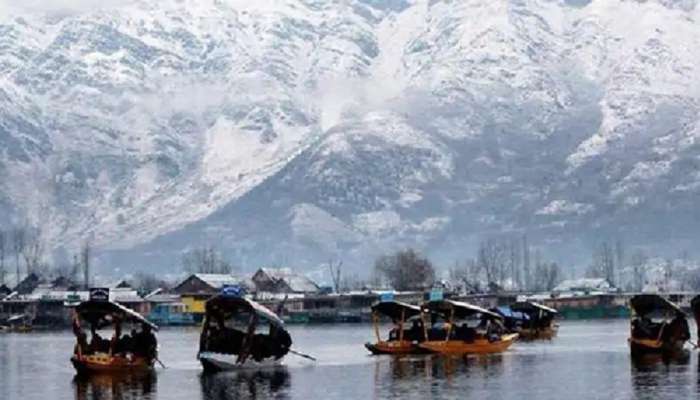 जम्मू-काश्मीरमध्ये थंडीचा कडाका, नदी, झरे आणि नळांचं पाणीही गोठलं