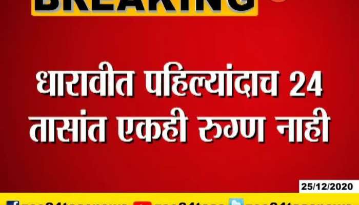 Dharavi First Time Covid Patient Is Zero In Dharavi After April Month