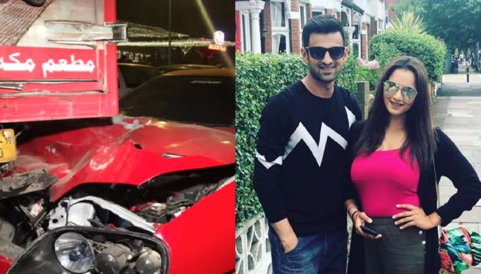Sania Mirza चा पती Shoaib Malik चा अपघात, कारच्या उडाल्या चिंधड्या 
