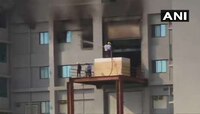 सीरम इन्स्टिट्यूटच्या इमारतीला लागलेल्या भीषण आगीवर नियंत्रण मिळवण्यात यश