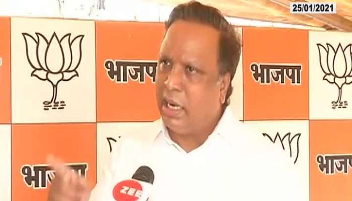 BJP MLA Ashish Shelar Criticize Maha Vikas Aghadi Government