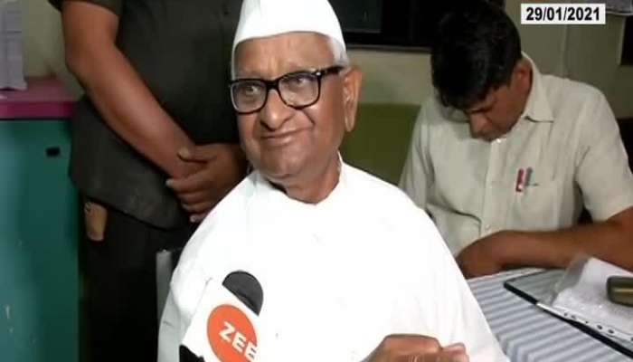 Ralegansiddhi Anna Hazare On His Strike Back Uncut Interview 29Th Jan 2021