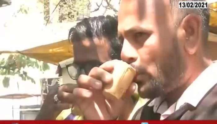 Kolhapur Youth Invention To Drink Tea And Eat Cups