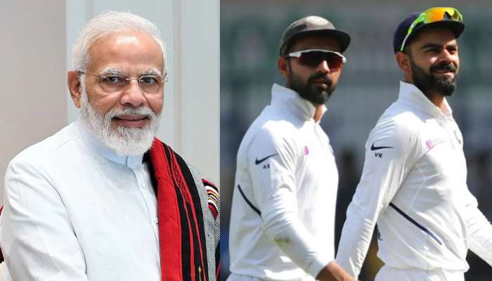 IND VS ENG: हेलिकॉप्टरमधून सामन्याचा आनंद घेत पंतप्रधान मोदी म्हणाले...