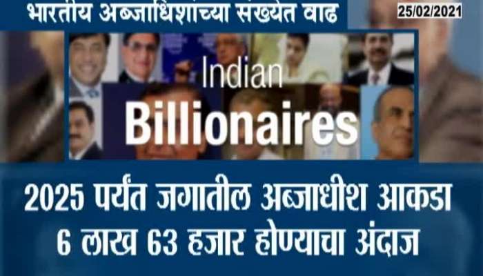 India Is On 2nd Rank In Billionaires List.