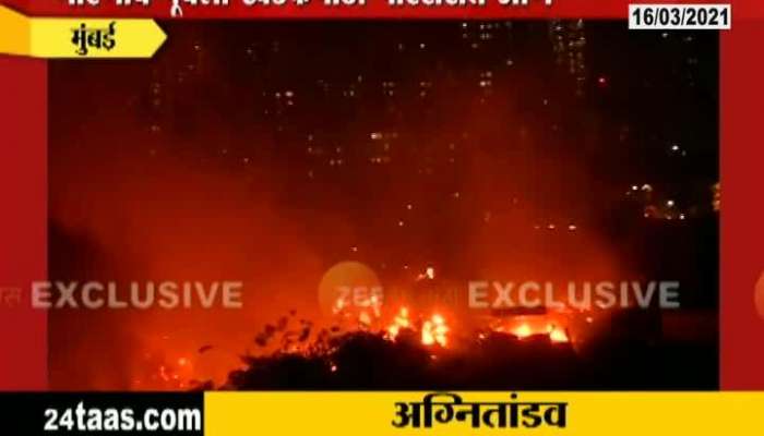 Mumbai,Goregaon,Khadkapada Fire Update At 10 PM