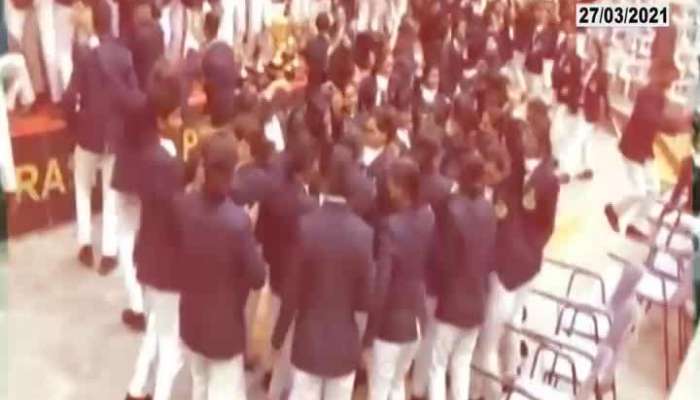Nashik Controversy On Future Of Maharashtra Police Dance In Convocation Party In Rising Corona
