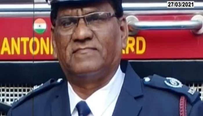 Pune Fire Brigade Jawan Prakash Hasbe Accidential Death After Battling Massive Fire In Camp Area