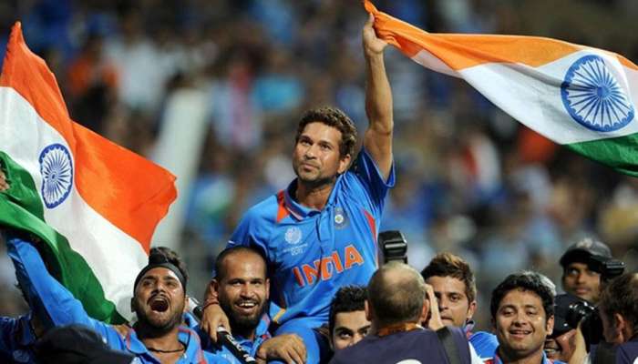 ICC World Cup जिंकण्याला 10 वर्ष पूर्ण, सचिनचं रुग्णालयातून ट्विट