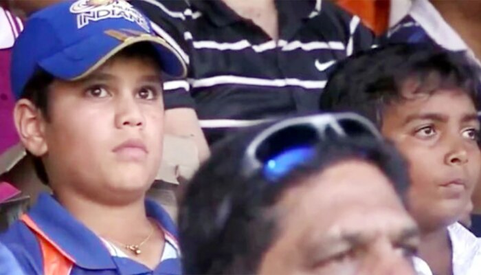 Arjun Tendulkar आणि Prithvi Shaw चा 10 वर्षांपूर्वीचा फोटो व्हायरल, MI ची टोपी घालून पाहिली वर्ल्ड कप फायनल