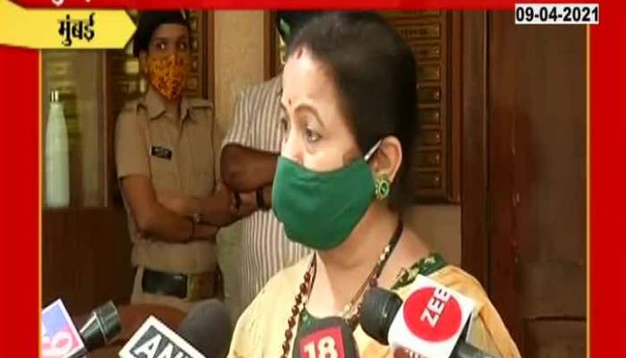 Mumbai Mayor Kishori Pednekar On Corona Vaccination PC