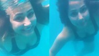 Hina Khanच्या अंडर वॉटर VIDEOचा सोशल मिडियावर बोलबाला, फॅंन्स म्हणाले- 'जलपरी'