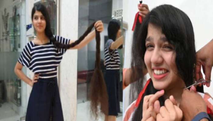 जगातील सर्वात लांब केसाच्या मुलीने केला हेअरकट, व्हिडीओ व्हायरल