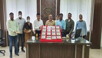 बनावट सोने देवून फसवणारी आंतरराज्‍य टोळीला अटक, एका महिलेसह चौघांना बेडया 