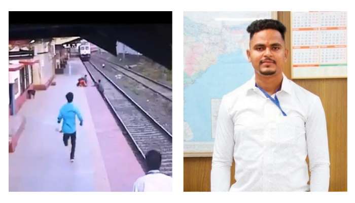 वांगणी रेल्वे दुर्घटना :  मयूर शेळकेचा 'त्या' अंध मातेला मदतीचा हात