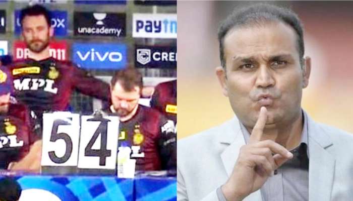 IPL 2021:  54 कोडवर्डमागचं रहस्य काय? कोलकातावर संतापले विरेंद्र सेहवाग