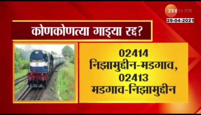 Kokan Railway Cancelled Special Express Trains And Weekly Trains For Low Response