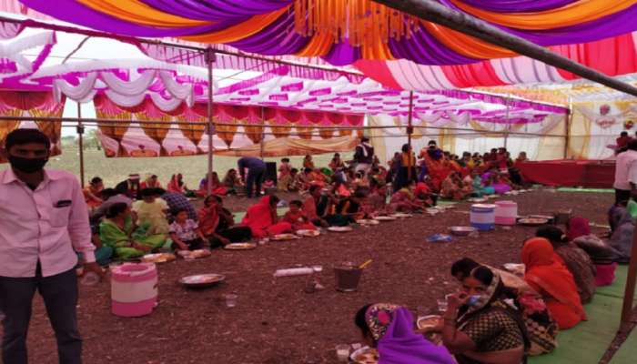 लग्नात 25 ऐवजी 200 वऱ्हाडाला आमंत्रण, भरारी पथकाने केली 'ही' कारवाई