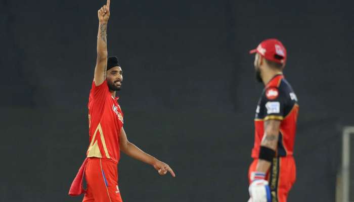 IPL 2021 RCB vs PBKS: विराट आणि मॅक्सवेलची विकेट काढताच बल्ले बल्ले!  