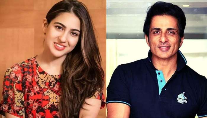 Sara Ali Khan ची कोरोना विरुद्ध लढ्यासाठी मदत, Sonu Sood कडून कौतूक