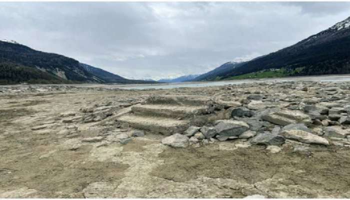  71 वर्षांनंतर हरवलेले गाव सापडले, तलावाखाली मिळाले अवशेष