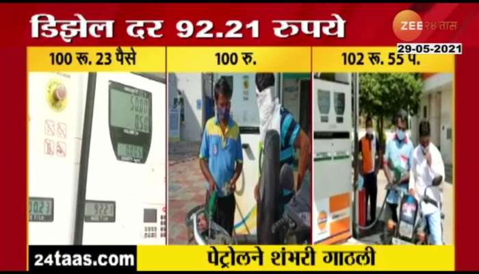 Mumbai Nagpur Parbhani Petrol Price 