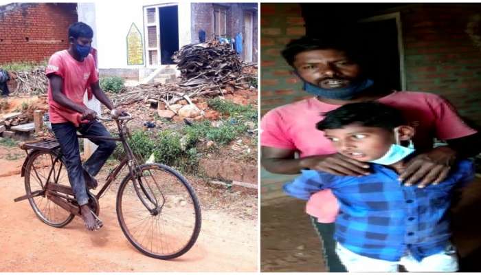  मुलाला वाचवण्यासाठी बापाची धडपड, सायकलवरून तब्बल 300 किमीचा प्रवास
