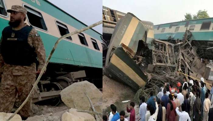 पाकिस्तानात भीषण रेल्वे अपघात, दोन गाड्यांच्या धडकेत 30 प्रवाशांचा मृत्यू