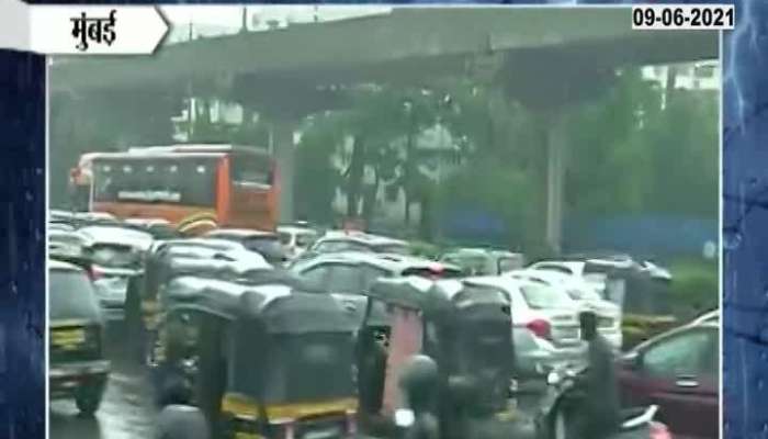 Mumbai Western Suburbs On Rainfall And Traffic Jam