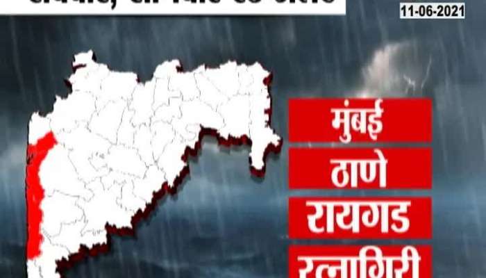 MAHARASHTRA MONSOON RED AND ORENGE ALERT