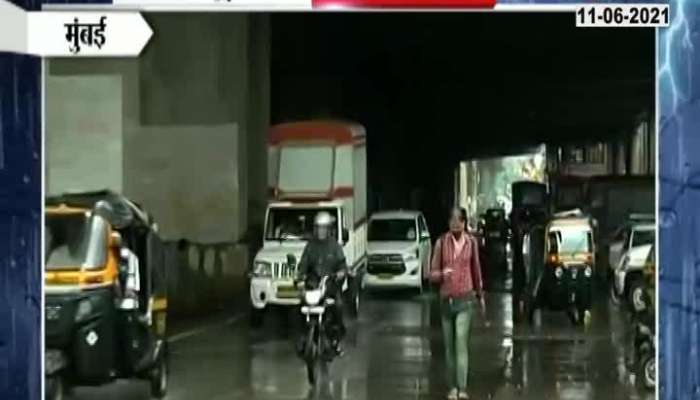 Mumbai Asalpha Metro Station Rainfall Lowers Pressure