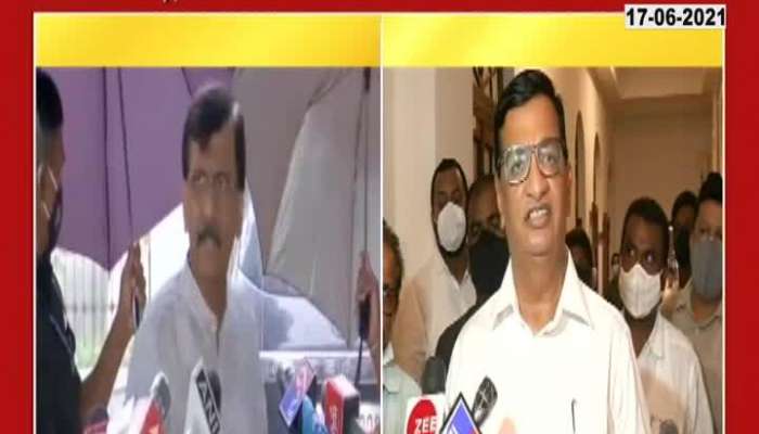 Shivsena MP Sanjay Raut And Minister Balasaheb Thorat On Election