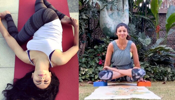 Yoga Day 2021: अभिनेत्रींसाठी 'योगा' ठरलं वरदान; मिळवली जबरदस्त फिगर Yoga Day 2021: अभिनेत्रींसाठी 'योगा' ठरलं वरदान; मिळवली जबरदस्त फिगर