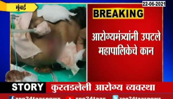 Rajawadi Hospital Patients Eye Harm By Rat