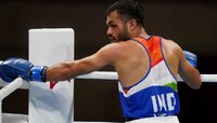 Tokyo Olympics : खांद्याची दुखापतीत बॉक्सर विकास कृष्ण यादव रिंगणात उतरला, आणि...