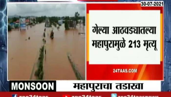 300 DEATH DUE TO RAIN IN MAHARASHTRA STATE THIS YEAR