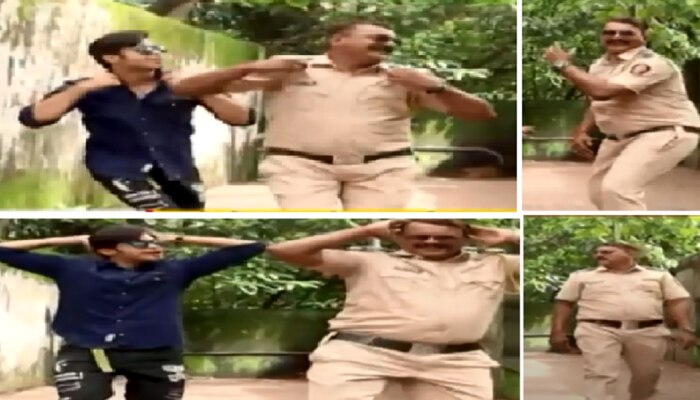 &#039;आया है राजा...&#039;, पाहा, मुंबई पोलीस कर्मचाऱ्याचा अफलातून डान्सचा व्हायरल व्हिडीओ 