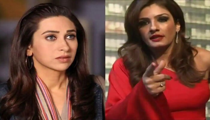 Karishma Kapoor आणि Raveena Tandon यांच्यामध्ये जोरदार हाणामारी