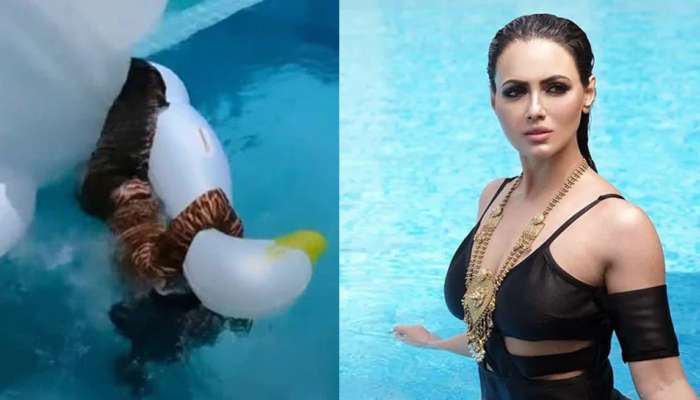 Sana Khan अशी काही तोंडावर पडली की चाहत्यांनी उडवली खिल्ली : VIDEO 