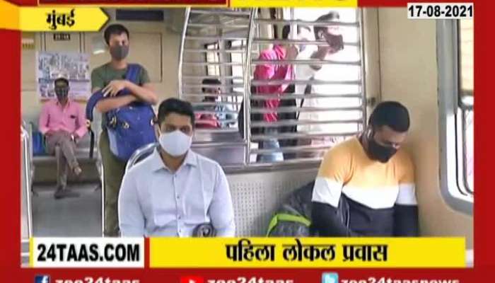 Mumbai Railway Dialy Commuters On Local Train Travelling