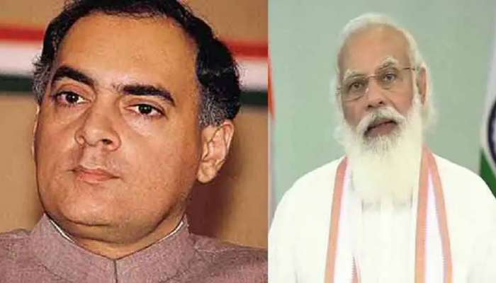 पंतप्रधान मोदी यांची माजी पंतप्रधान राजीव गांधी यांना आदरांजली