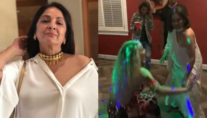  Video Viral :  पबमधील डान्सरसोबत अभिनेत्री नीना गुप्ता यांचा बेली डान्स