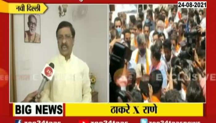 New Delhi Shivsena MP Vinayak Raut On Narayan Rane Remarks