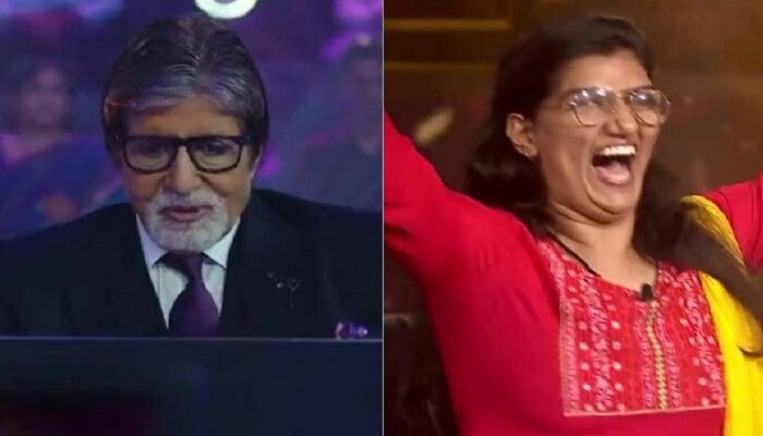 KBC 13 : दोन्ही डोळ्यांनी दिसत नसलं तरी, हिमानीकडे ज्ञानाची दृष्टी... गाठला 1 कोटीचा पल्ला