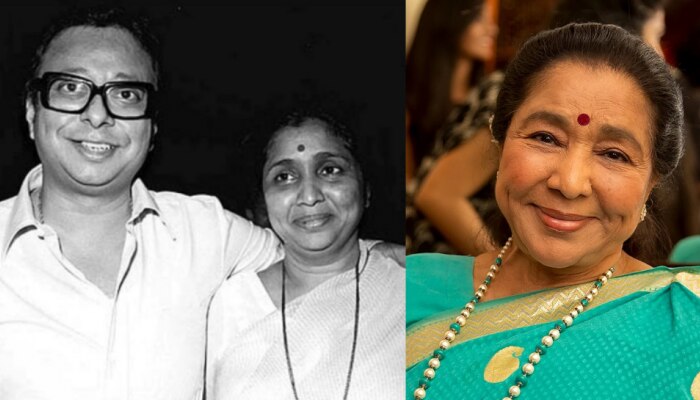  Asha Bhosle Marrige Life  : कमी वयात पहिला घटस्फोट आणि दुसऱ्या पतीचं निधन 