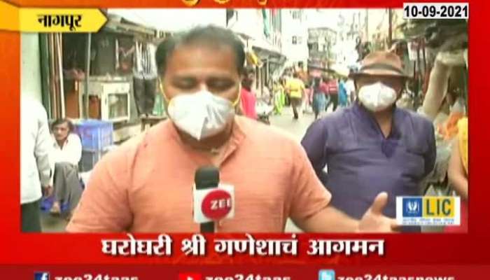 Nagpur People Reaction On Taking Away Household Ganpati On Ganesh Utsav