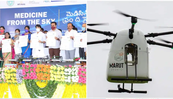 आता ड्रोन करणार औषधं आणि लसीचा पुरवठा 